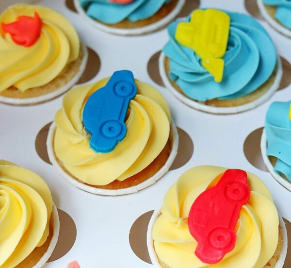 Cupcakes Voiture