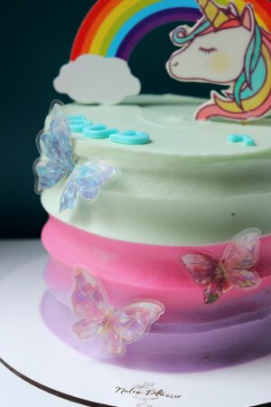 L.C Licorne Arc en ciel tricolor